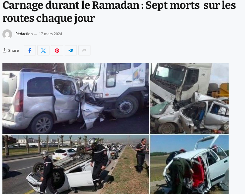 Les méfaits du ramadan